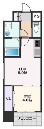 ライフステージ江坂南の物件間取画像